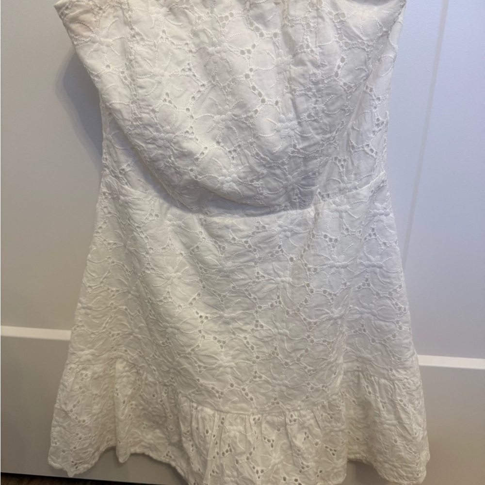 Altard state strapless romper dress